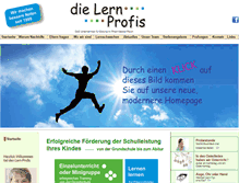 Tablet Screenshot of lernprofis-online.de
